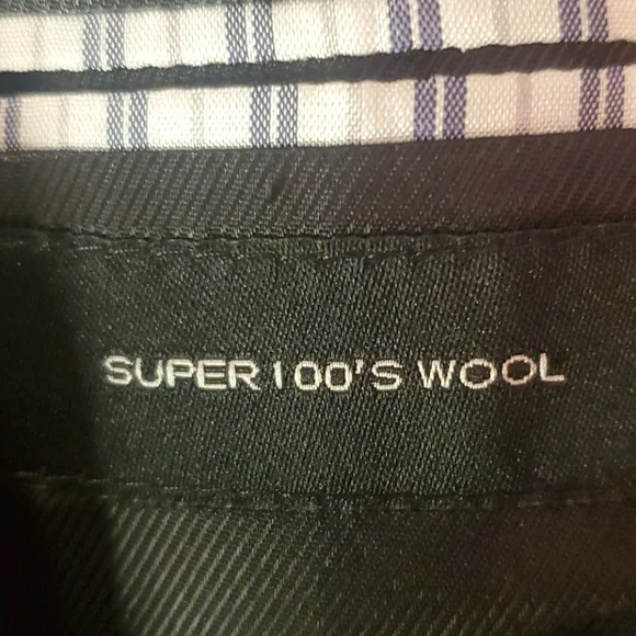 Austin Reed Gray Windowpane Wool Blazer - Picture 10 of 12